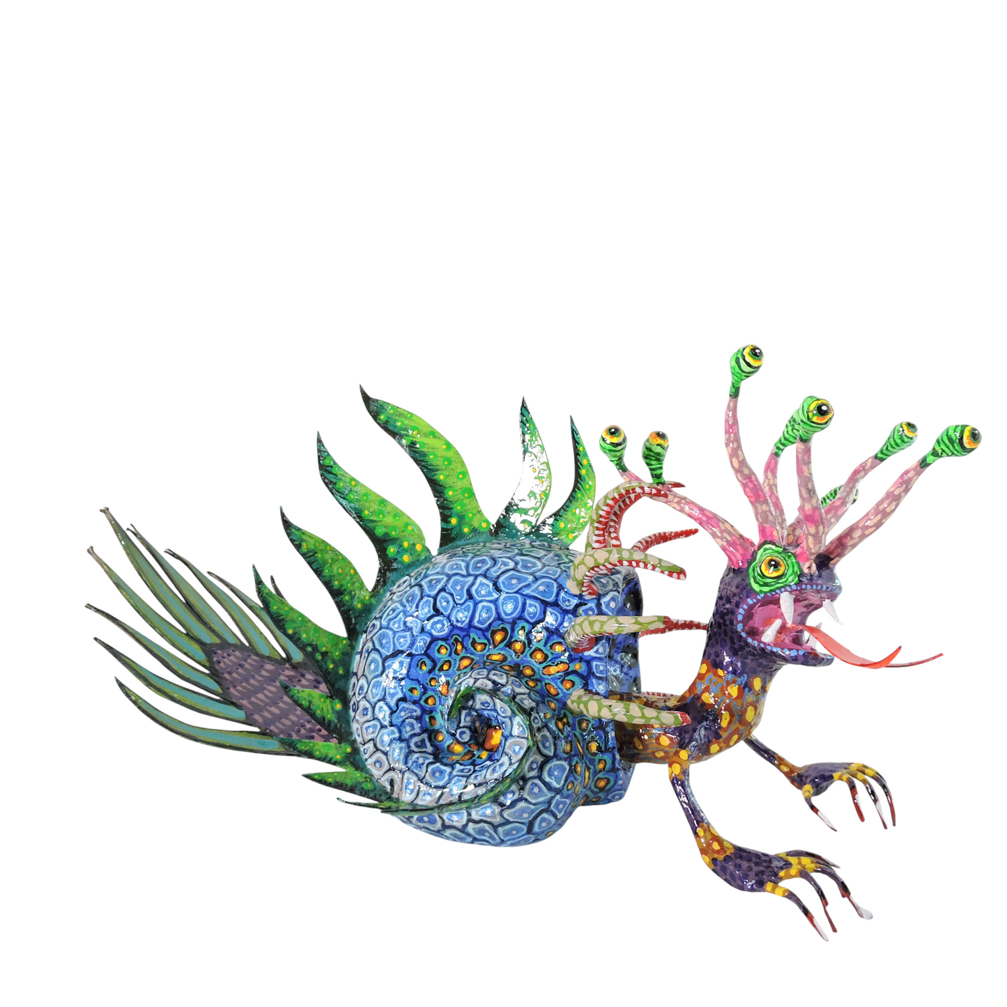 Caracol Abisal  Opossum Crestado Azul