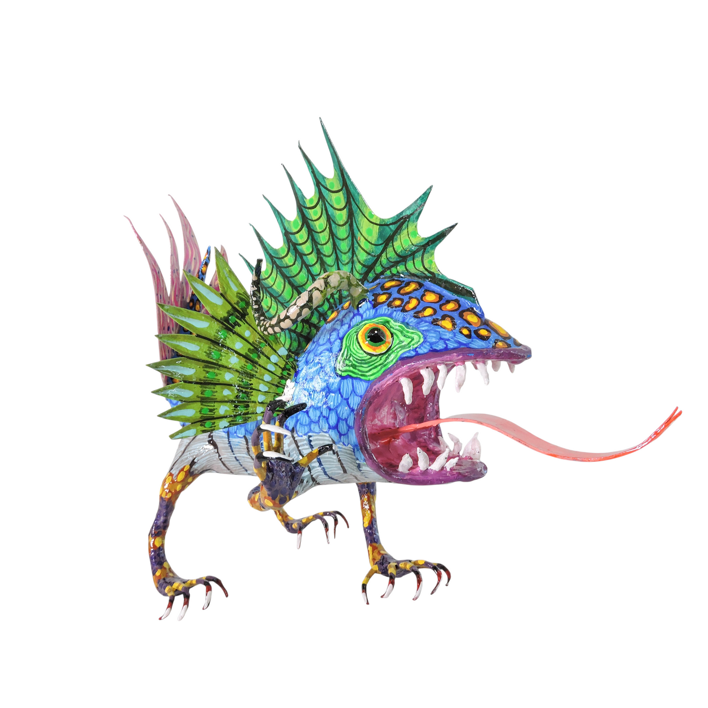 Pez Anfibio Crestado Azul