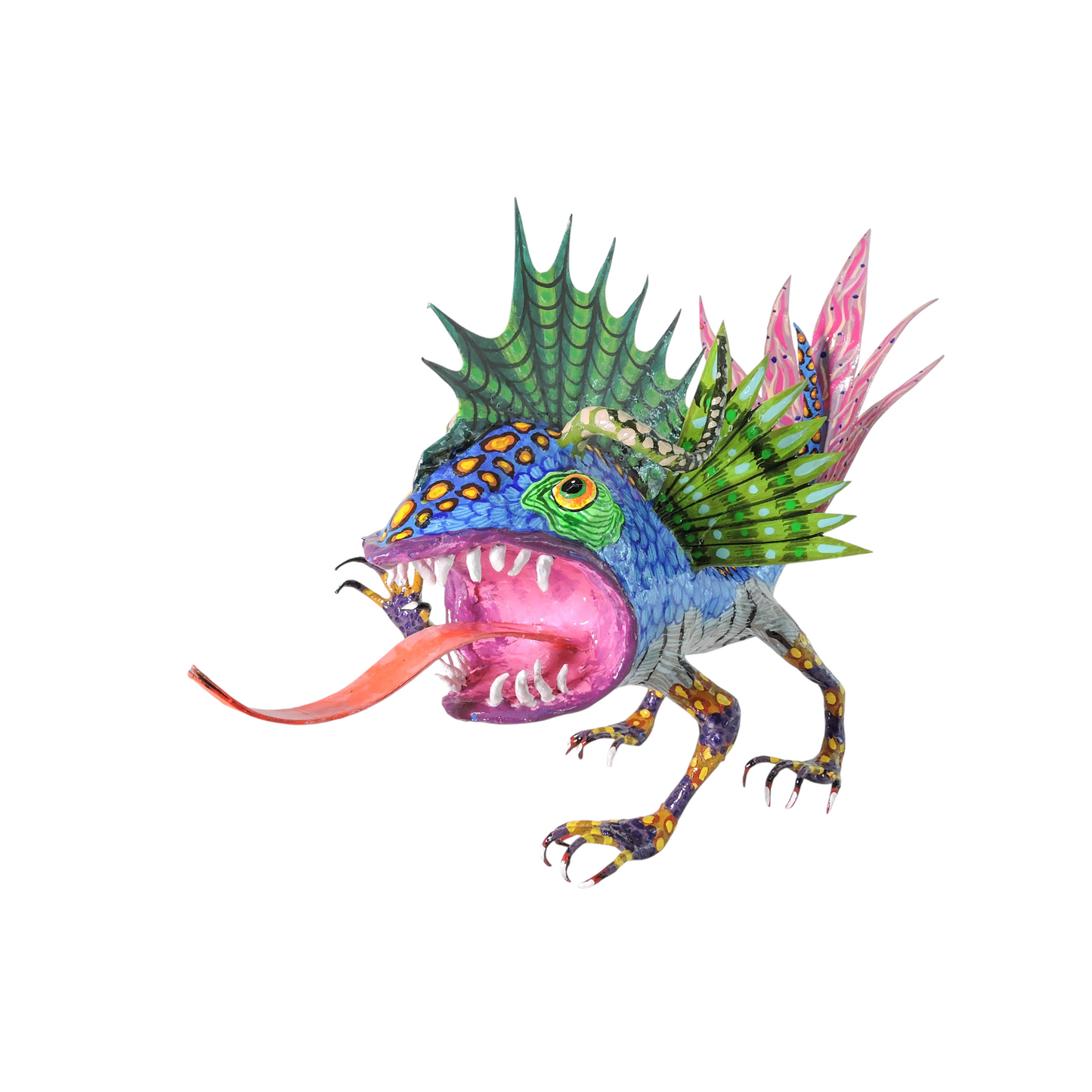 Pez Anfibio Crestado Azul