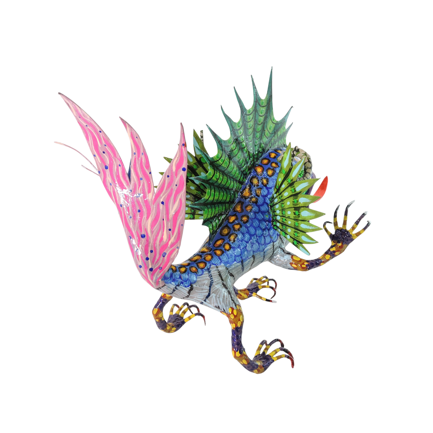 Pez Anfibio Crestado Azul