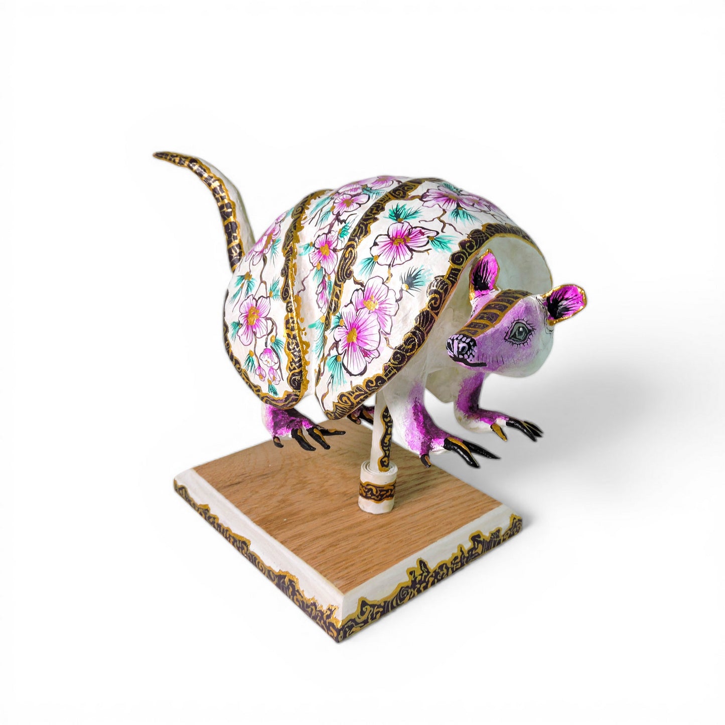 Armadillo Flores Purpuras