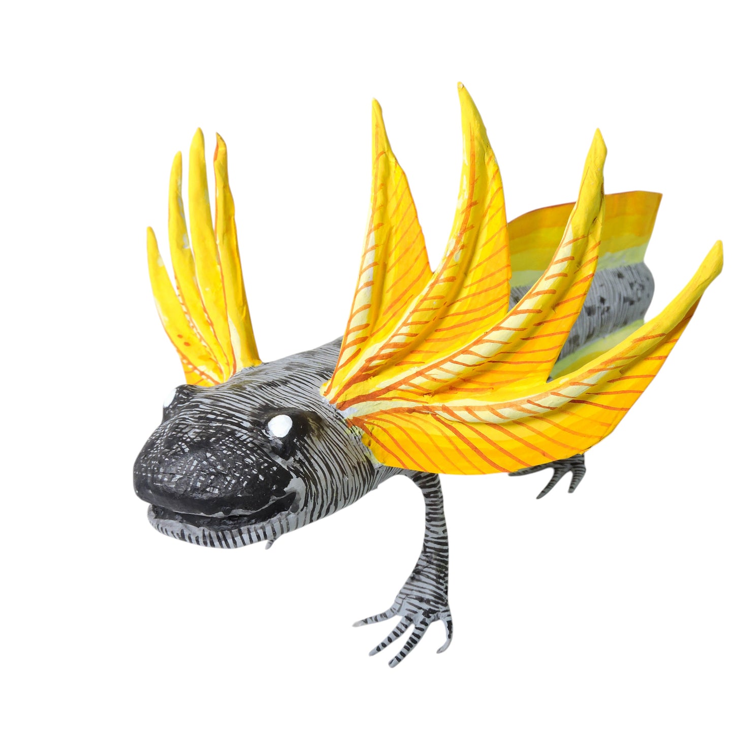 Ajolote Amarillo Albino