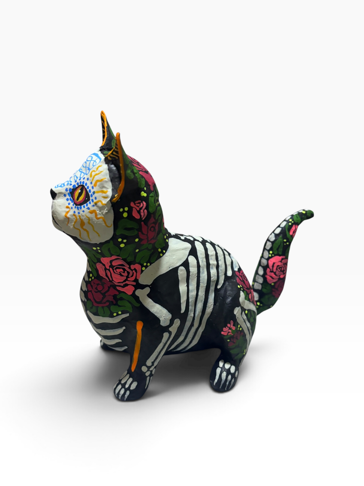 Gato Rosas Rojas