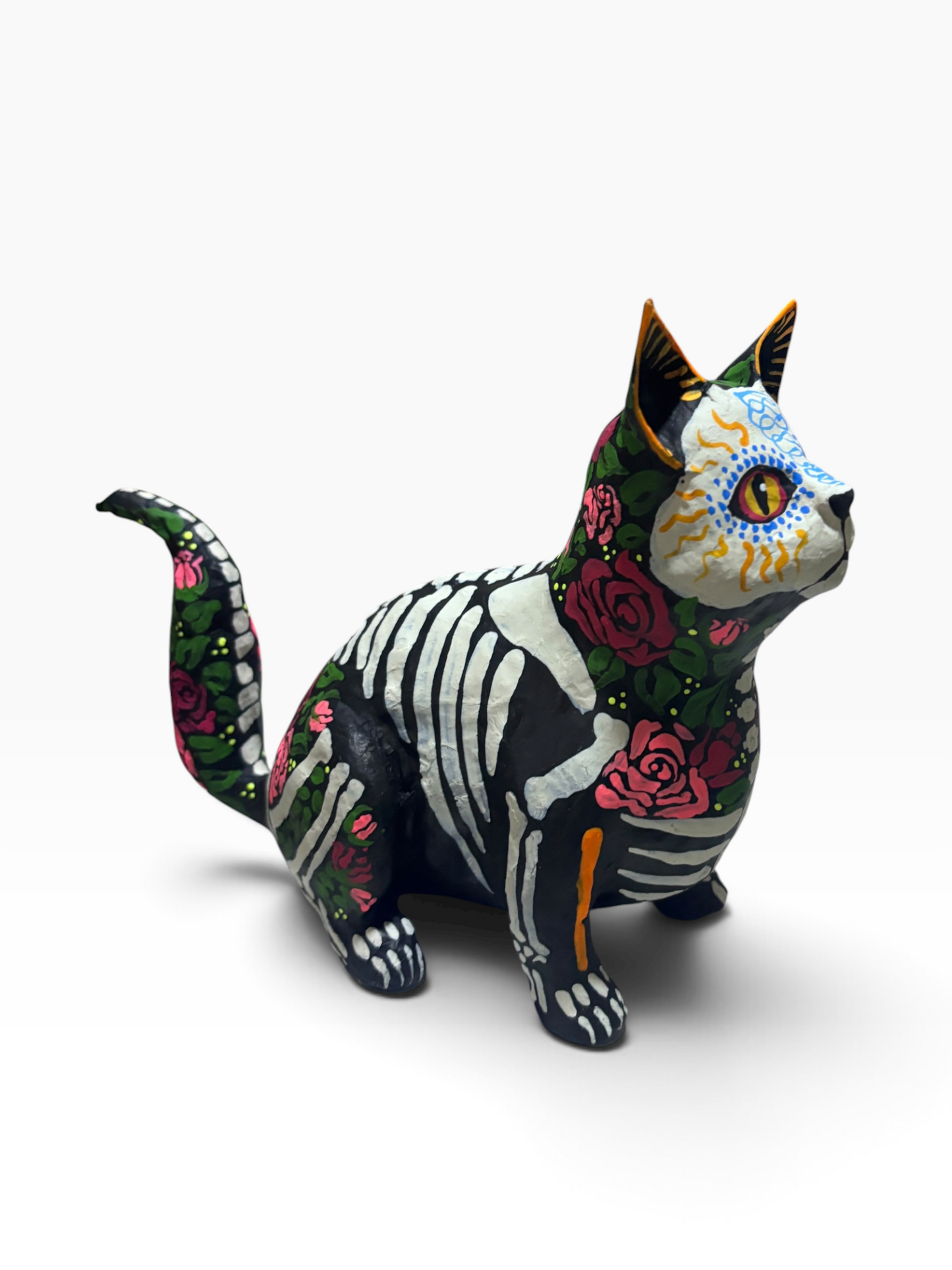 Gato Rosas Rojas