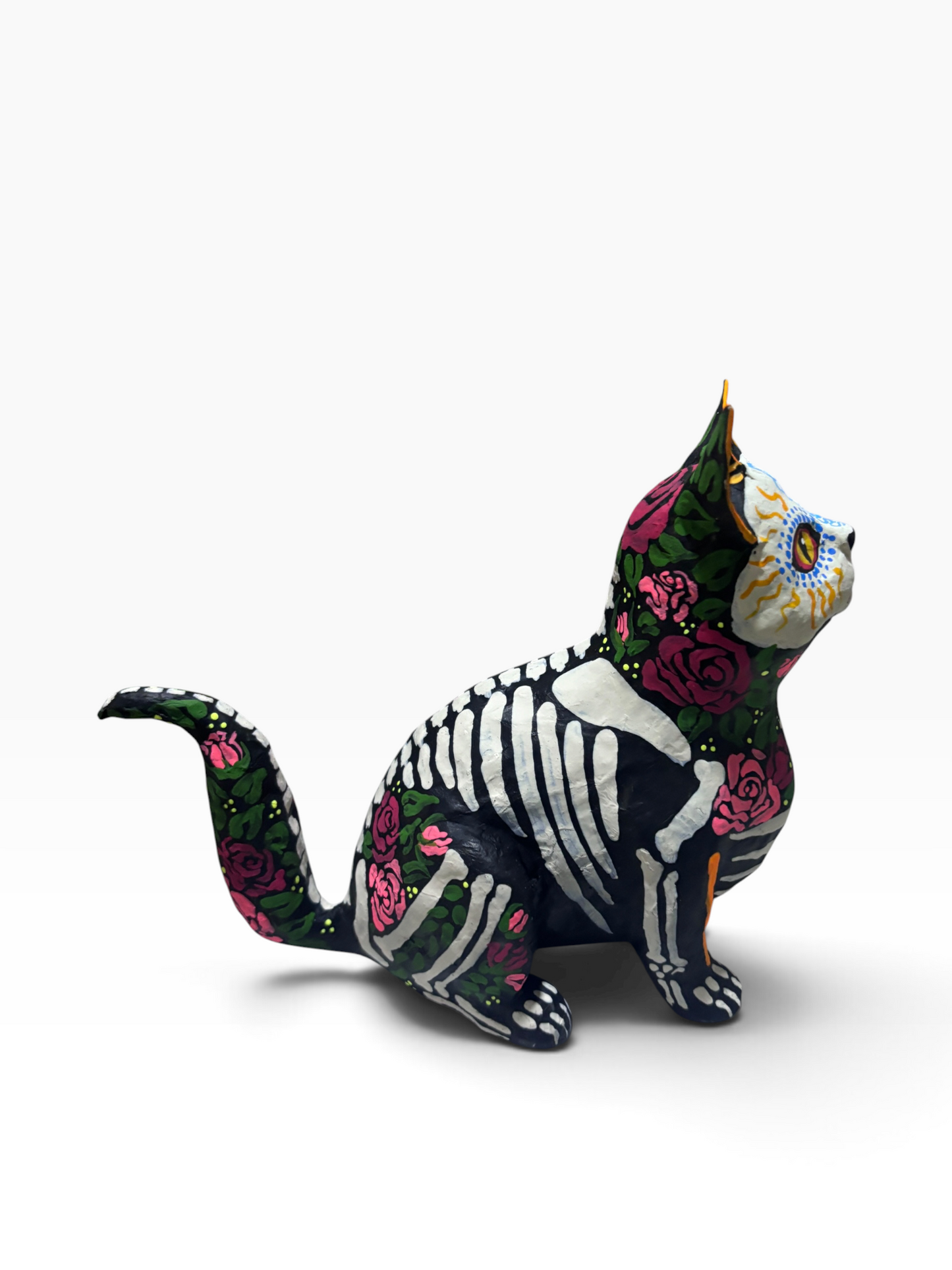 Gato Rosas Rojas