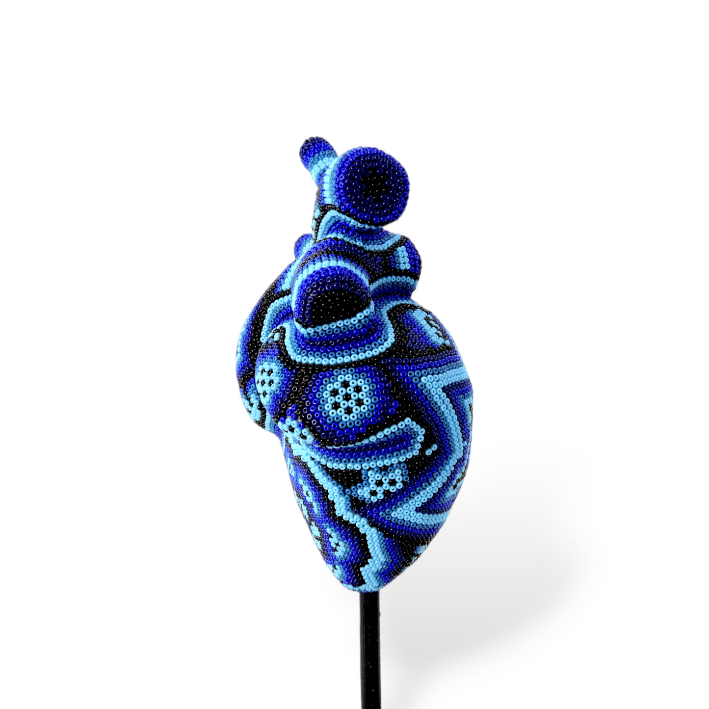 Corazon Wixarica Azul Huichol