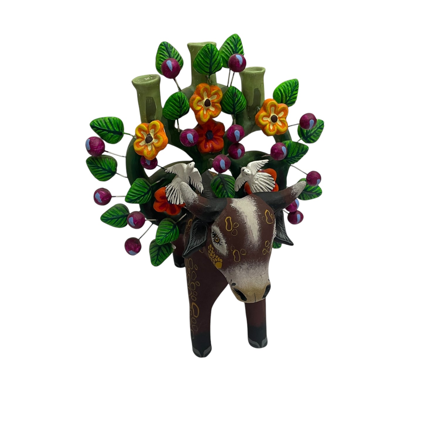 Candelabro Mula con Corona