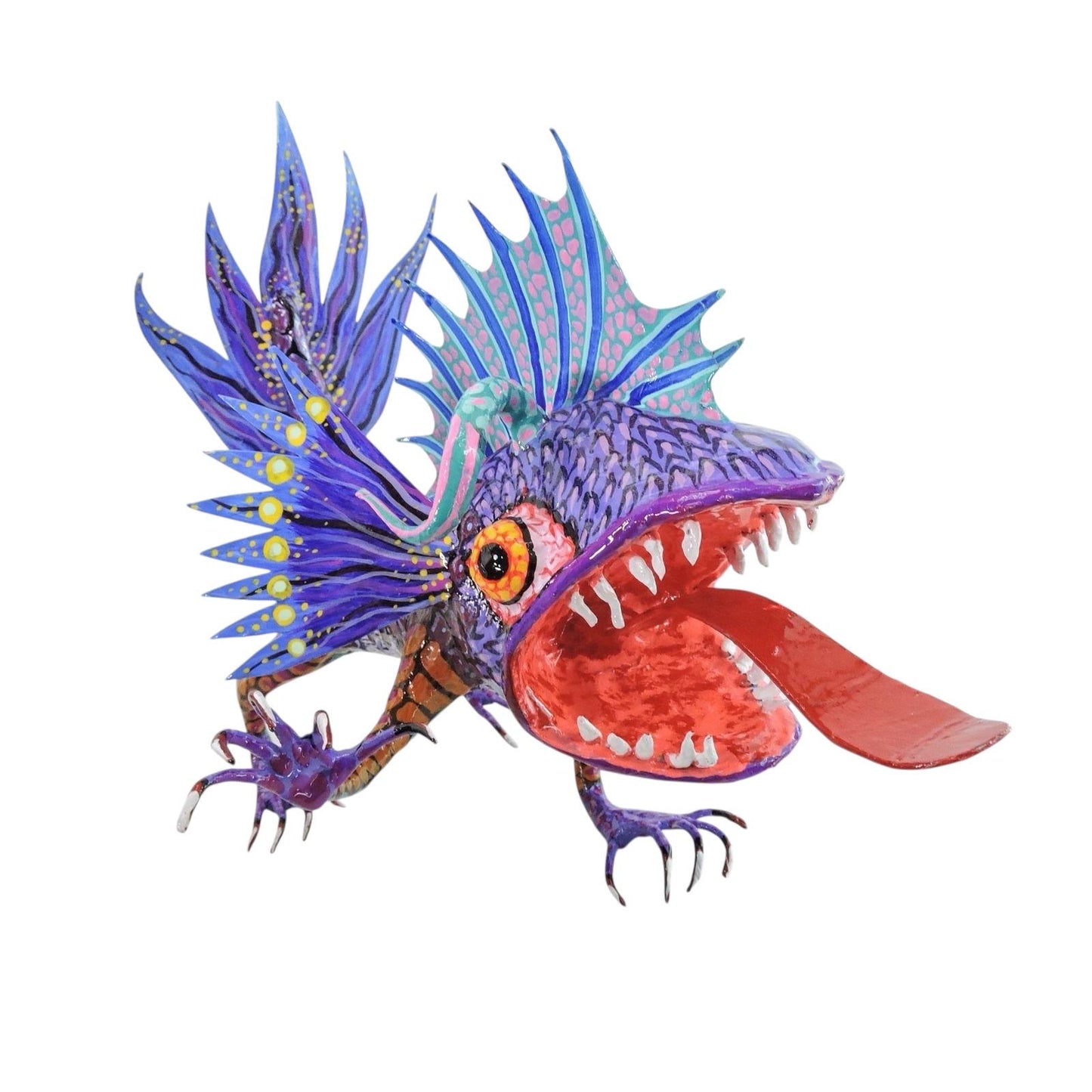 Pez Anfibio Crestado Morado