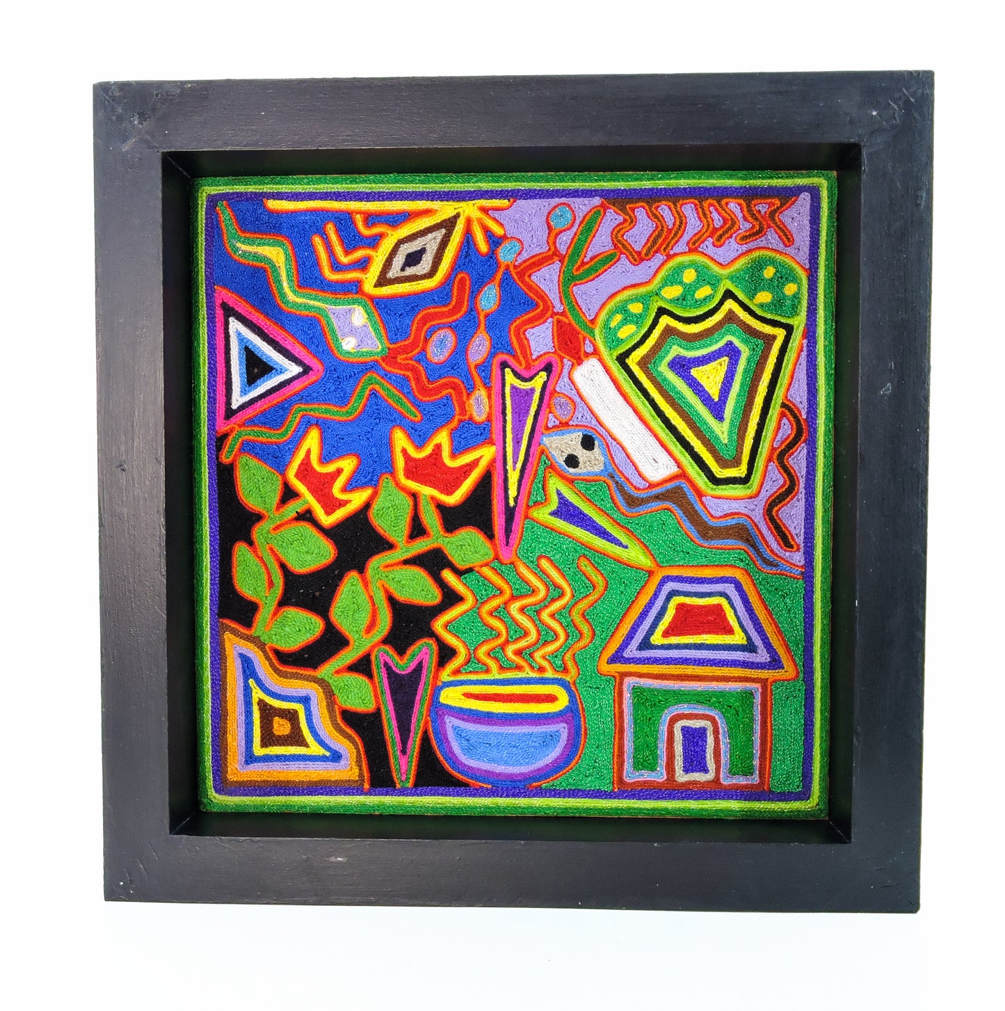 Cuadro Huichol "Palo Loco"