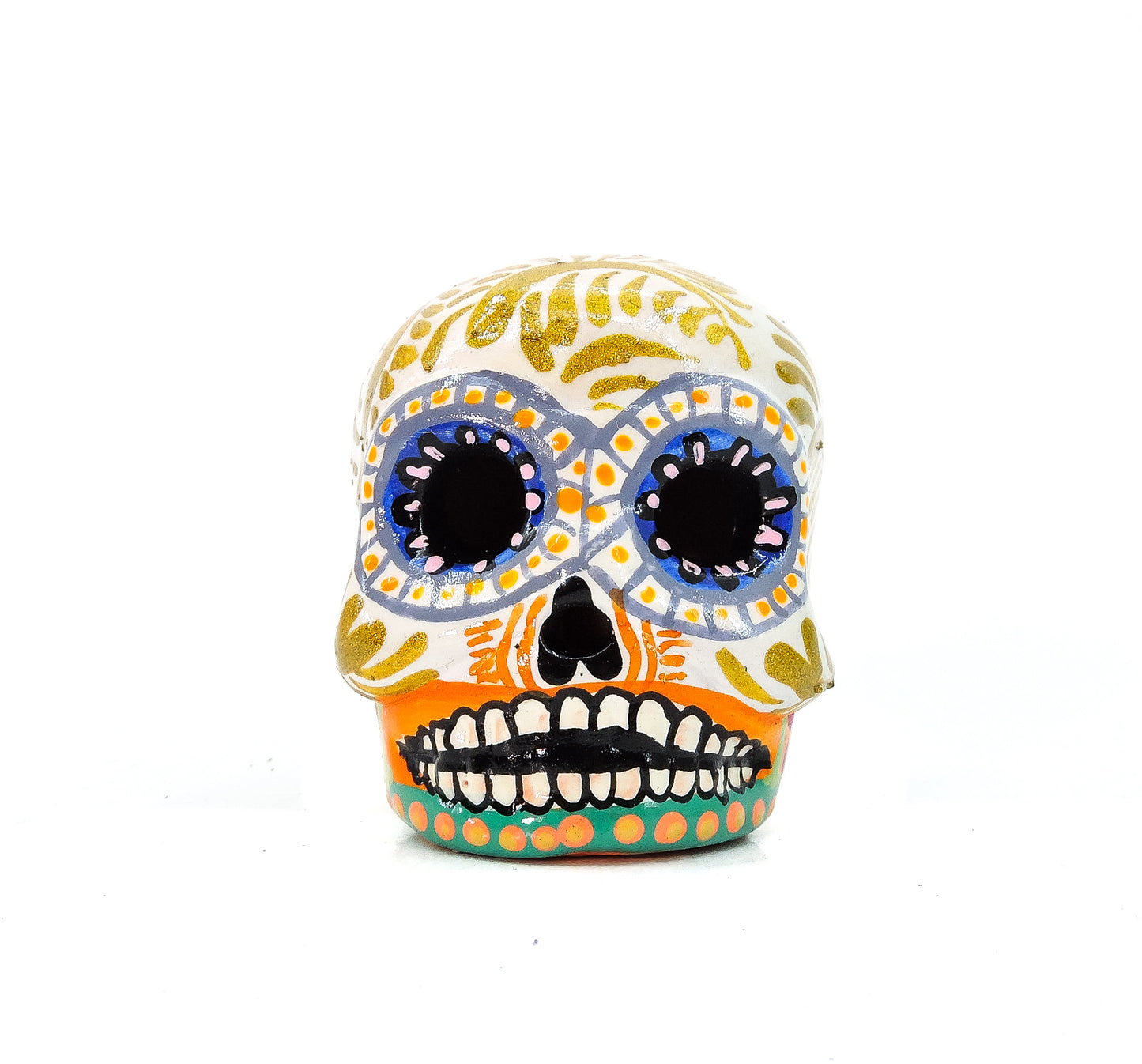 Calavera Chica decorado Plumilla