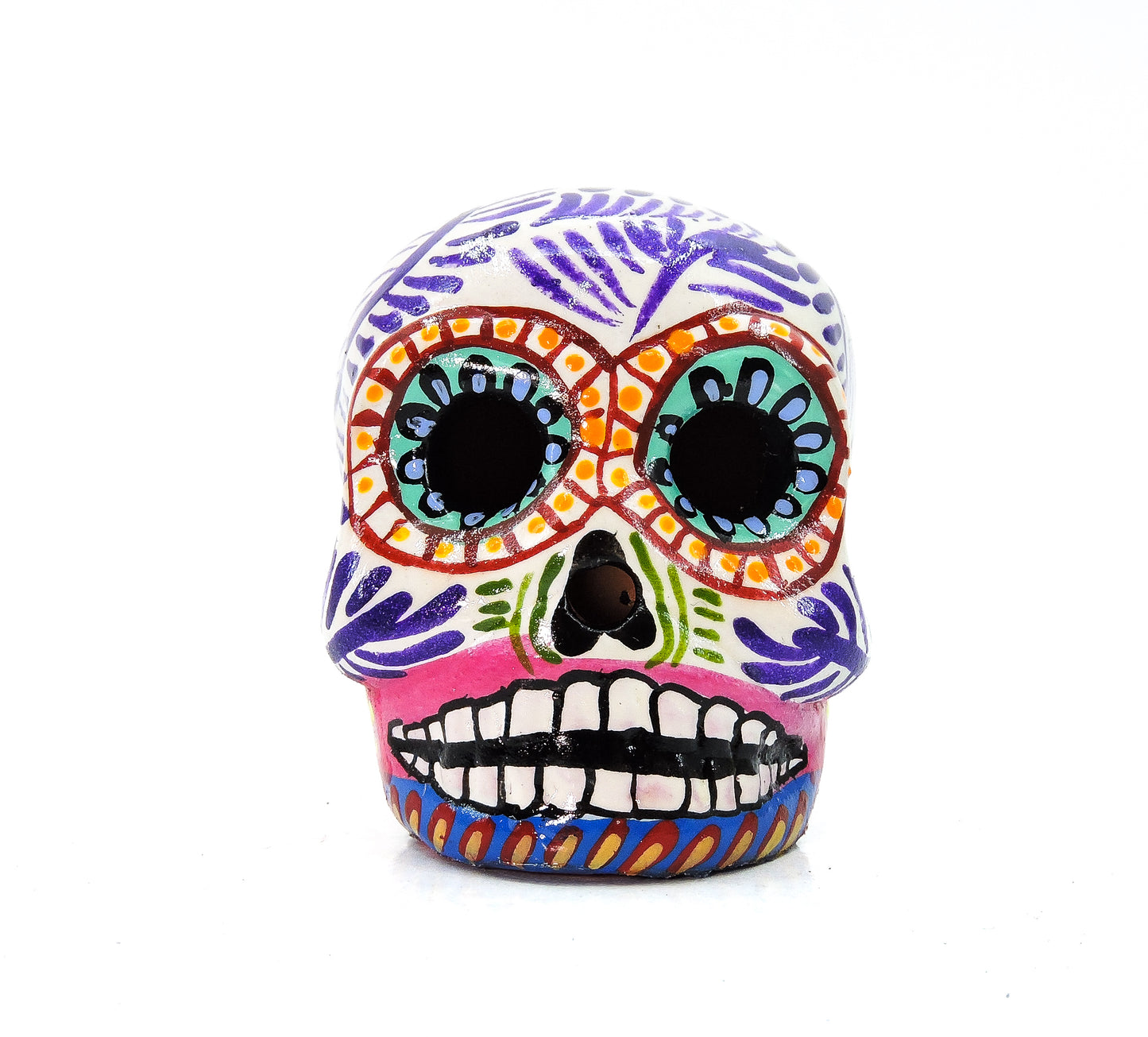 Calavera Chica decorado Plumilla