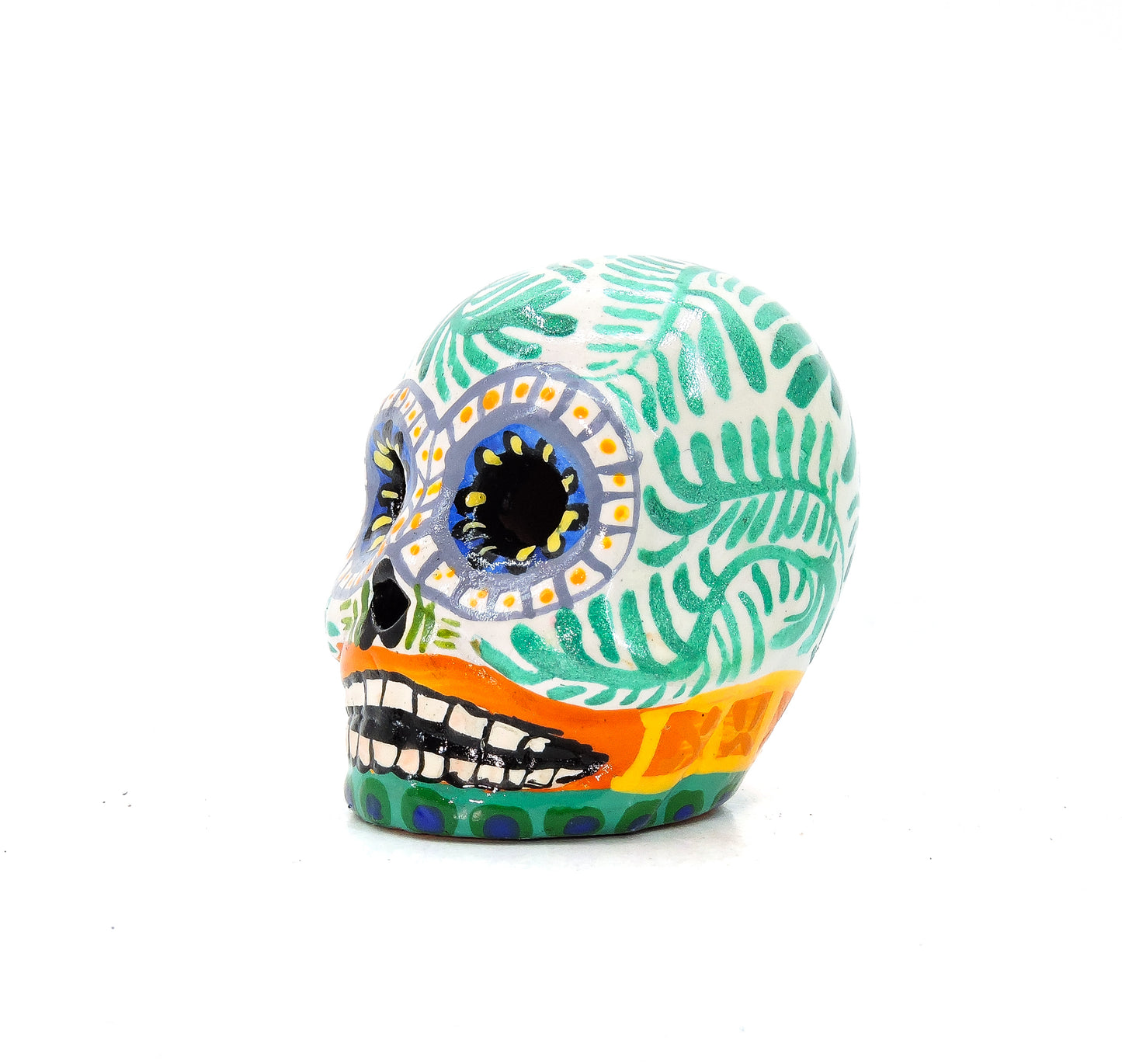 Calavera Chica decorado Plumilla