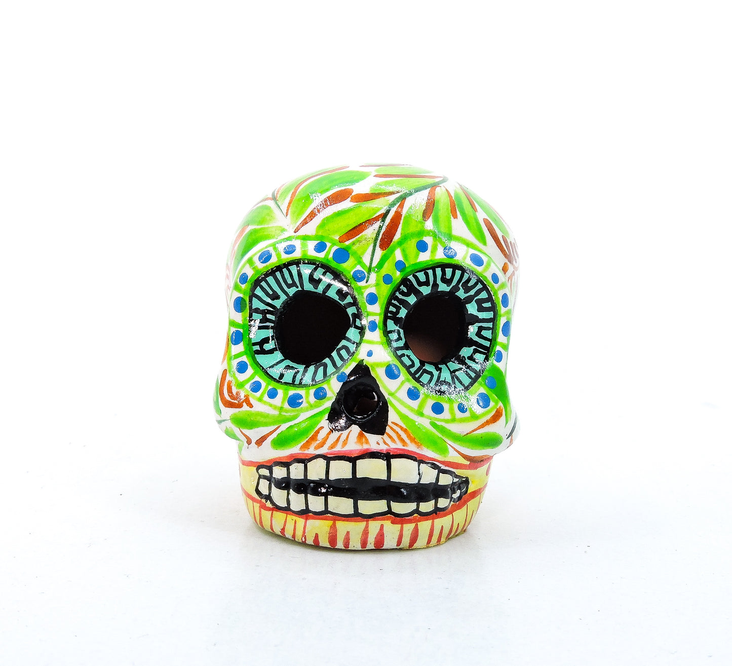 Calavera Chica decorado Plumilla