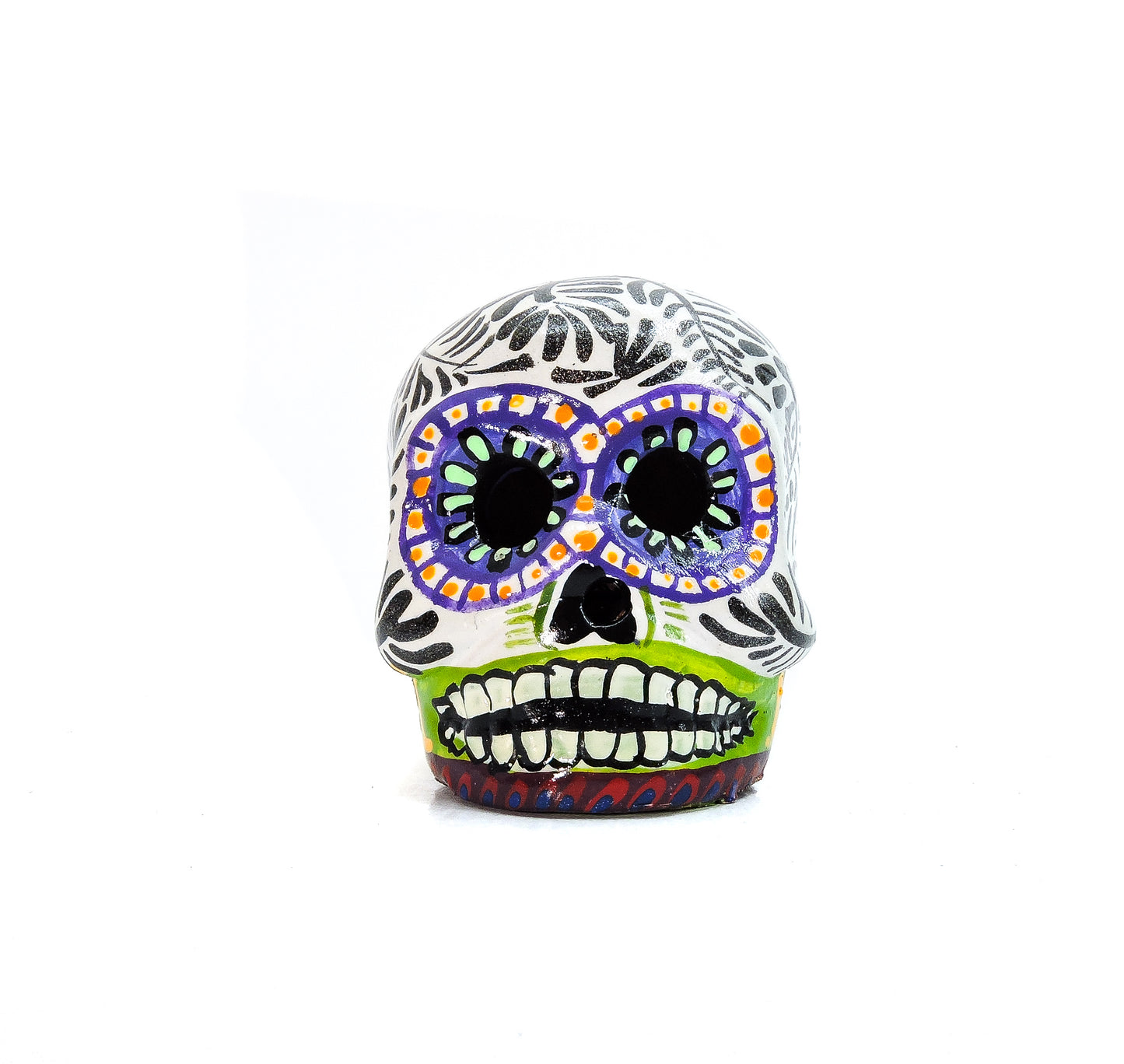 Calavera Chica decorado Plumilla