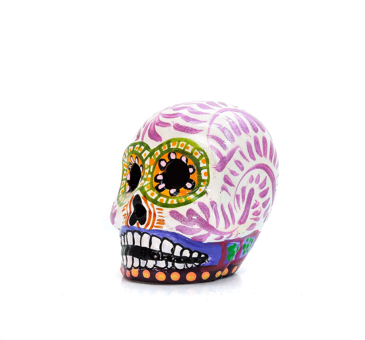 Calavera Chica decorado Plumilla