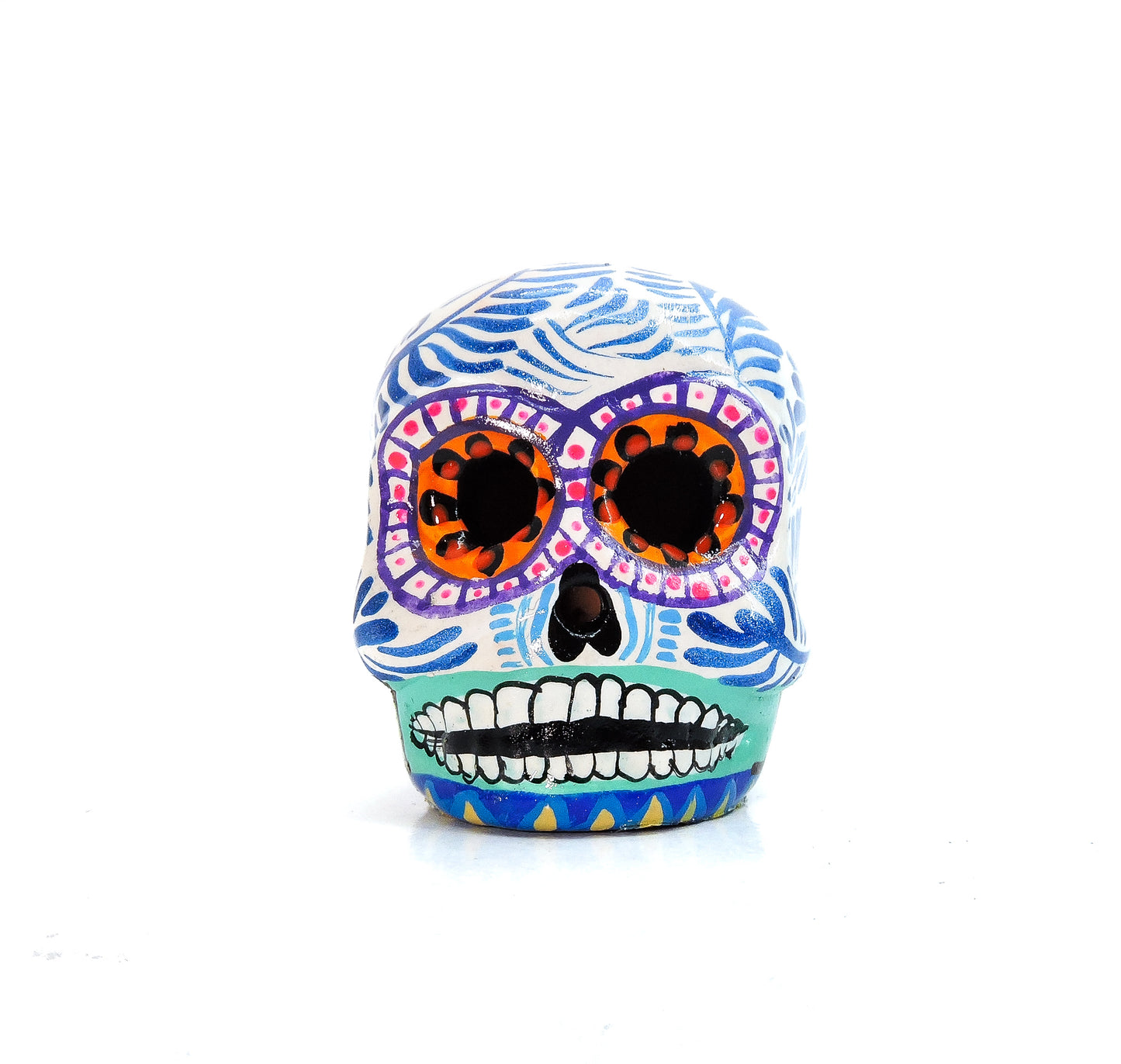 Calavera Chica decorado Plumilla