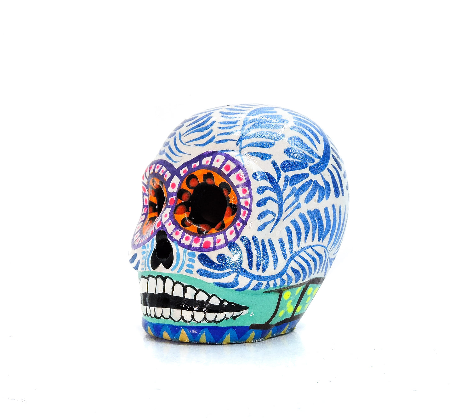 Calavera Chica decorado Plumilla