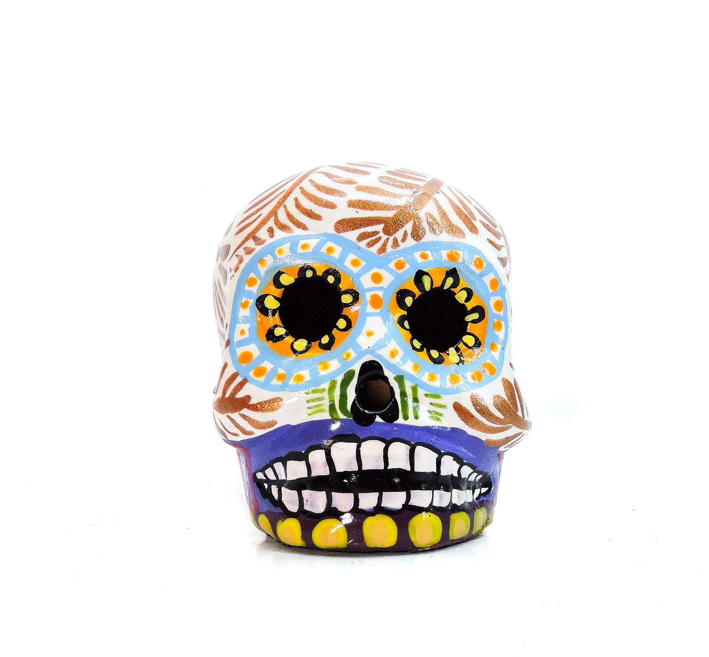 Calavera Chica decorado Plumilla