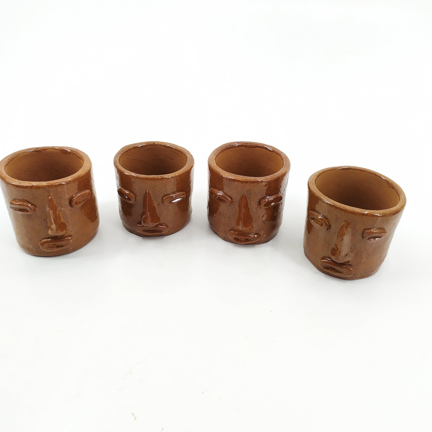 Set 4 Vasitos Mezcaleros