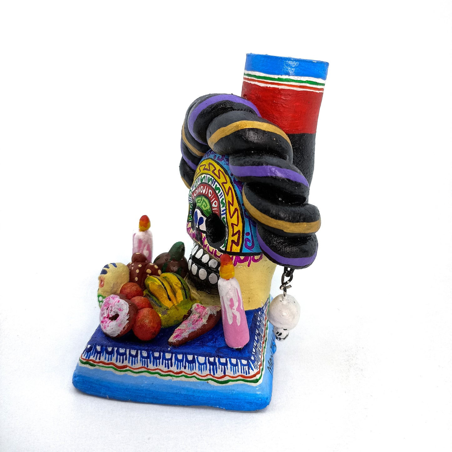 Ofrenda Frida Calavera mini Azul