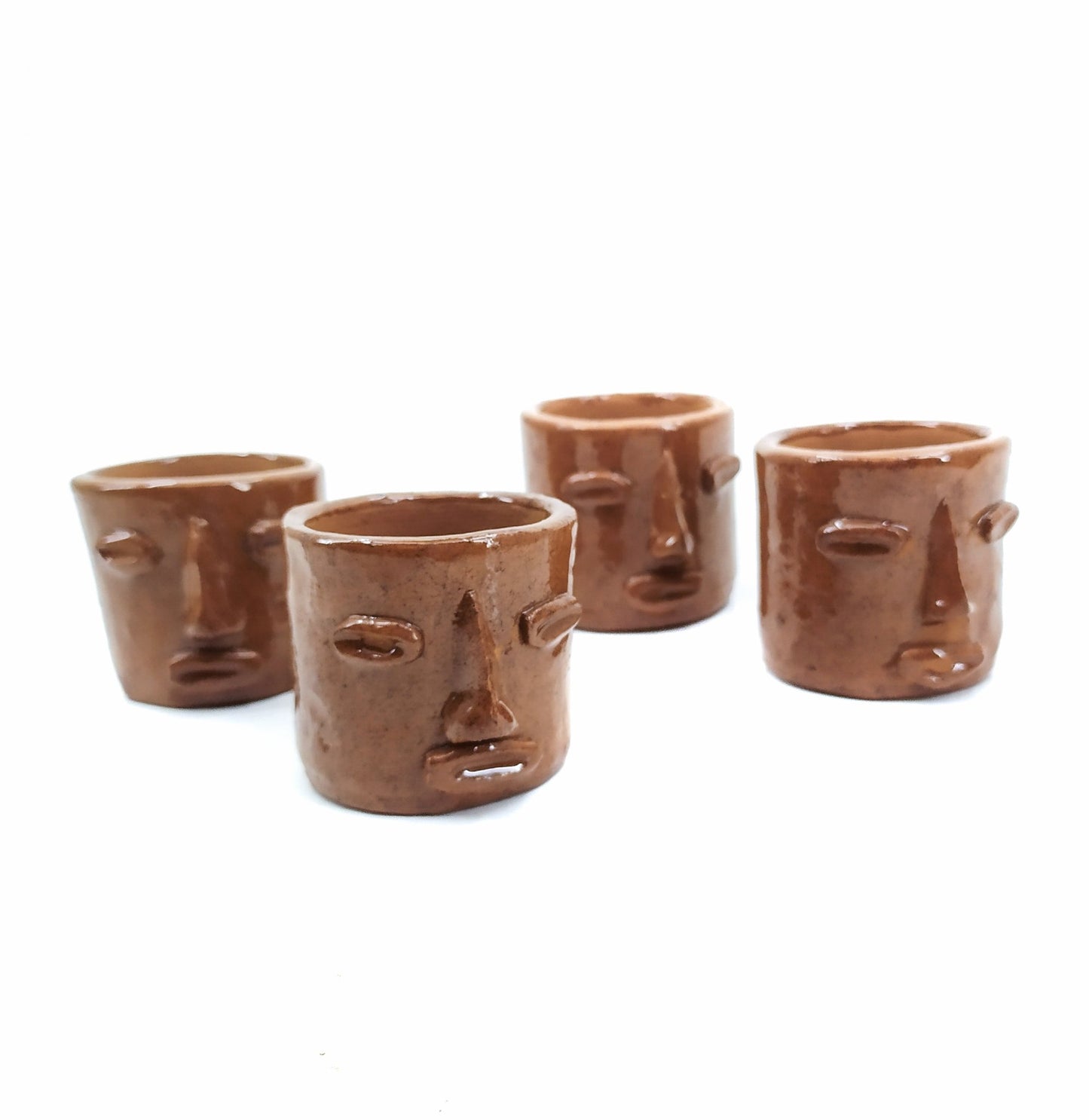 Set 4 Vasitos Mezcaleros